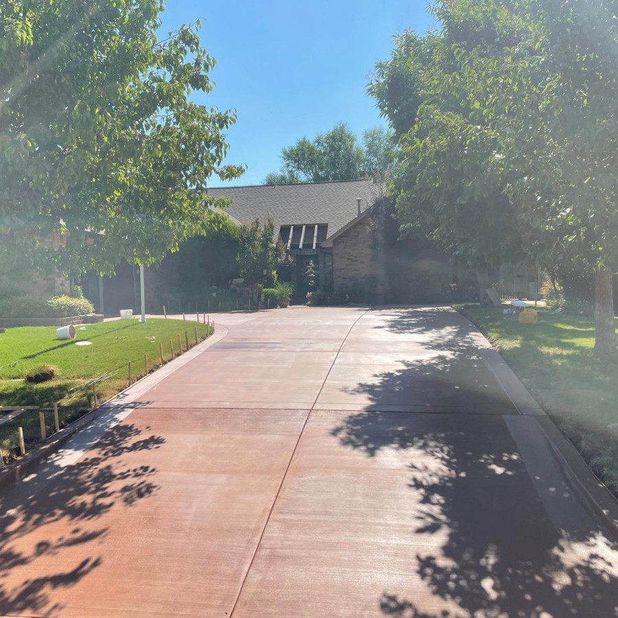 Driveway with Color 