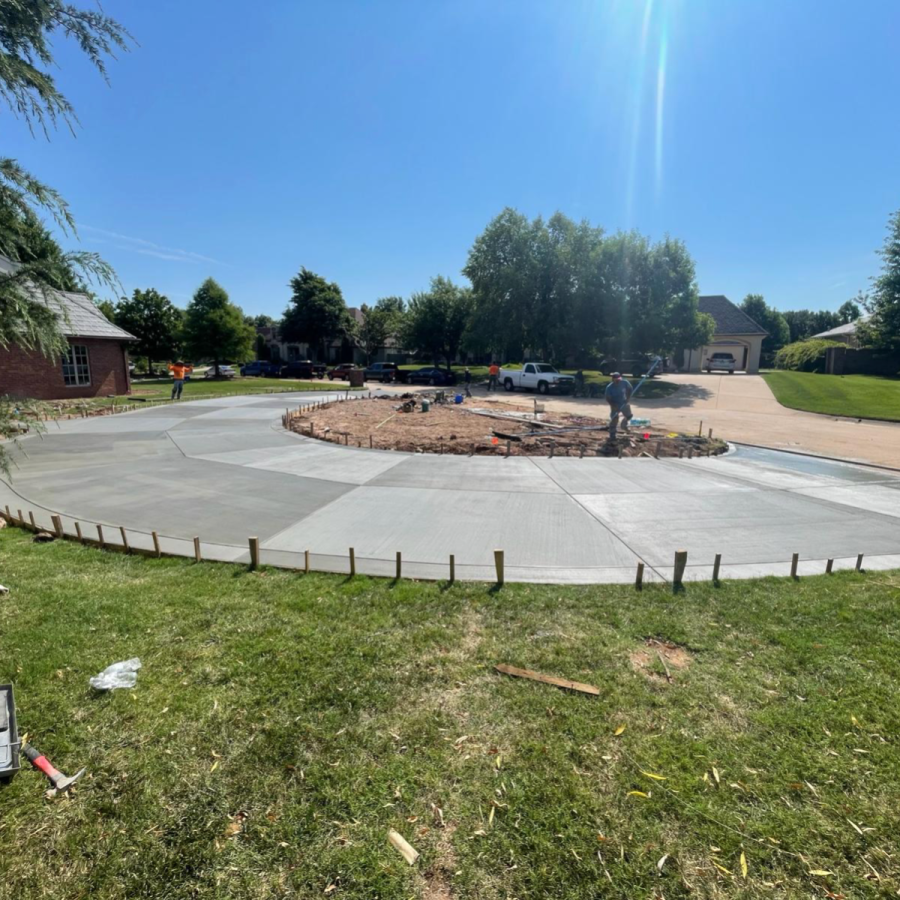 Circled Driveway 
